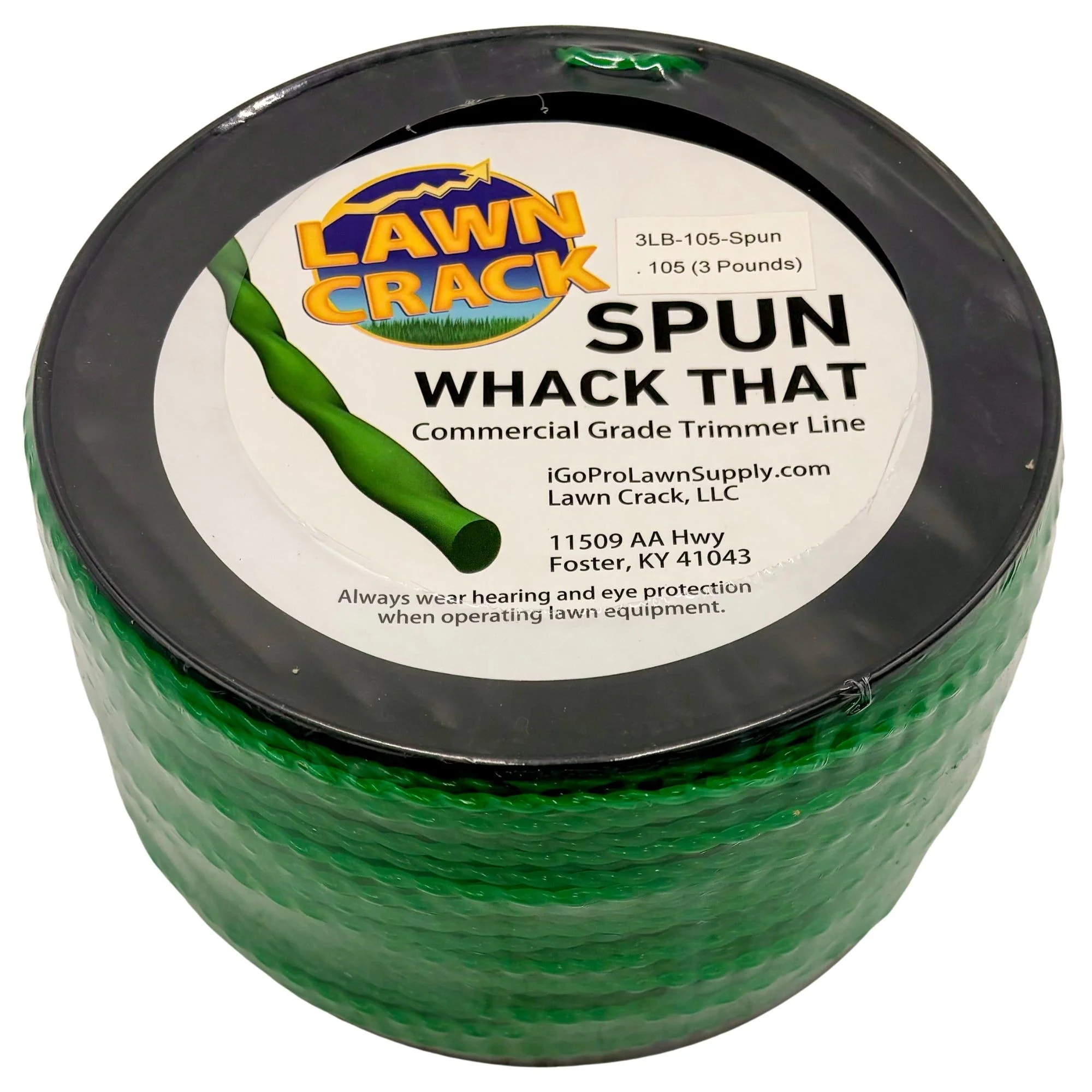 .105 Spun Trimmer Line 3 Pounds Commercial Grade Lawn Crack - Image 3