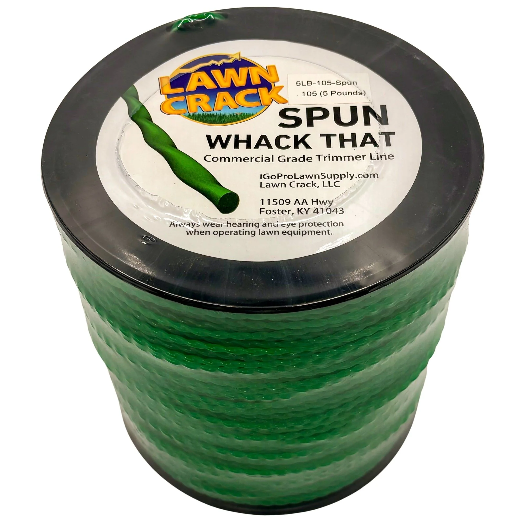 .105 Spun Trimmer Line 5 Pounds Commercial Grade Lawn Crack - Image 3
