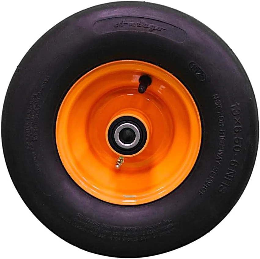 13x6.50-6 4 Ply Smooth with 6x4.5 Cats Eye Gold Wheel Assembly for Scag (Qty: 1) - Image 2