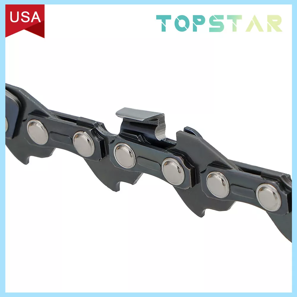 2 Pack 14" Chainsaw Chain for Worx WG384 Cordless Blade 3/8" LP .043 Gauge 52DL - Image 8