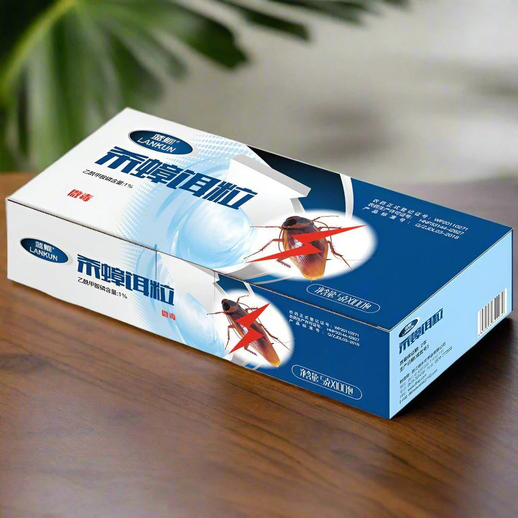 20/100 PCS Non-Toxic Cockroach Bait πͺ³ | Acephate Formula for Effective Roach Control π« | Safe Pest Solution π± - Image 5