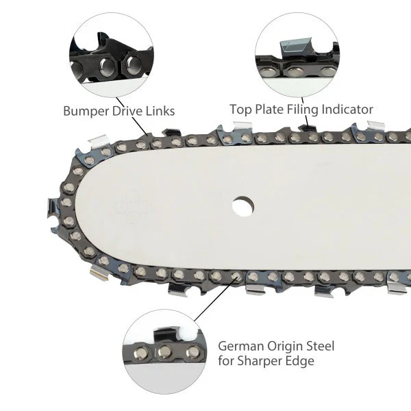 20 Inch 3/8 Pitch .050 Gauge 72 DL Chain For Stihl MS261 MS291 MS311 Husqvarna 562xp 372xp 455 460 rancher Chainsaw # 72EXL072G Full Chisel - Image 11