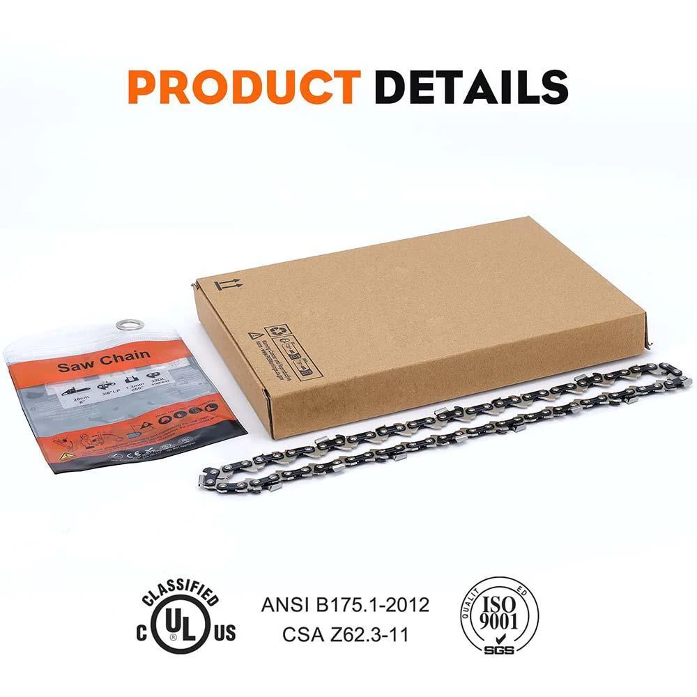 20 Inch Full Chisel Chain 3/8 Pitch .050 Gauge 72 DL For Husqvarna 455 Rancher 450 Stihl MS290 029 MS260 026 Chainsaw # Oregon D72 72EXL072G - Image 6