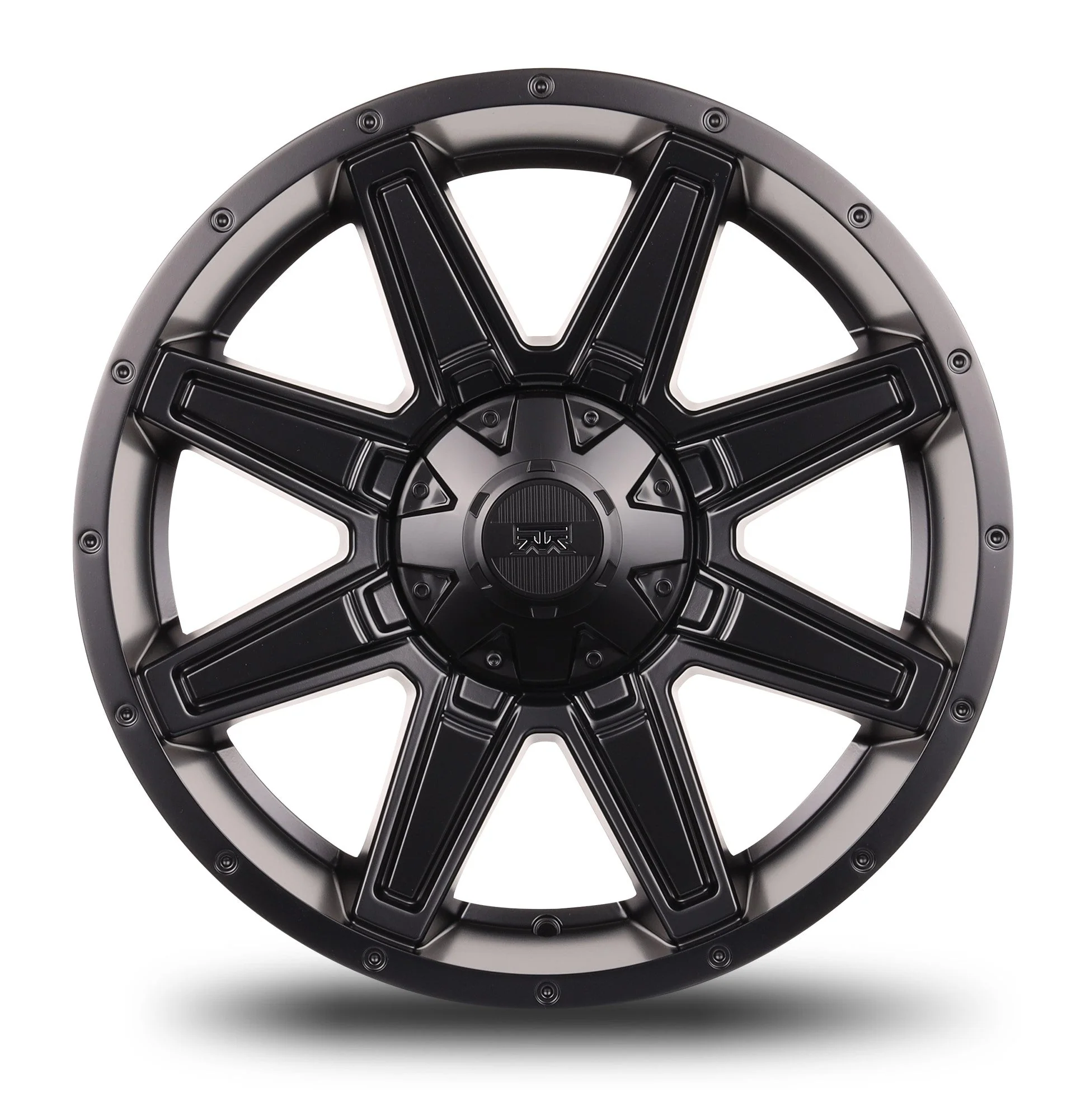 20x9 Mudder Trucker MT404 Deviant Black 5x127 5x5 5x135 ET12 Wheel Rim - Image 2
