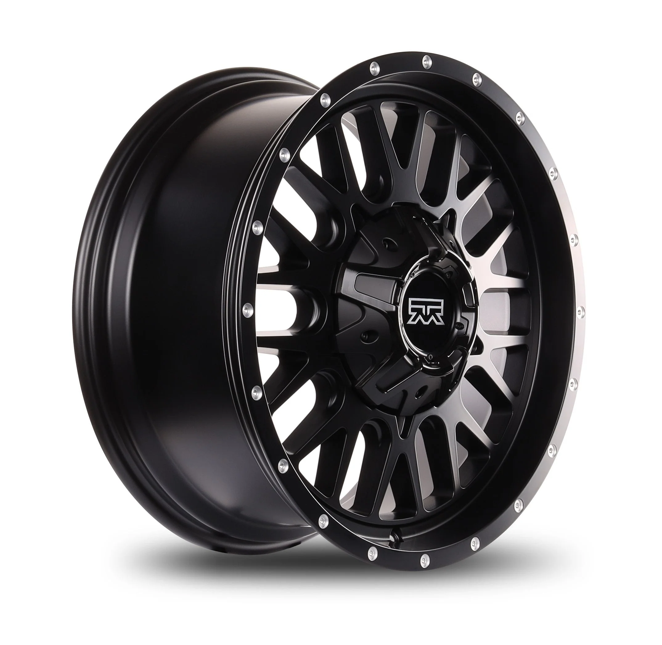 20x9 Mudder Trucker MT937 Sawtooth Black 6x135 6x139.7 6x5.5 ET18 Wheel - Image 4