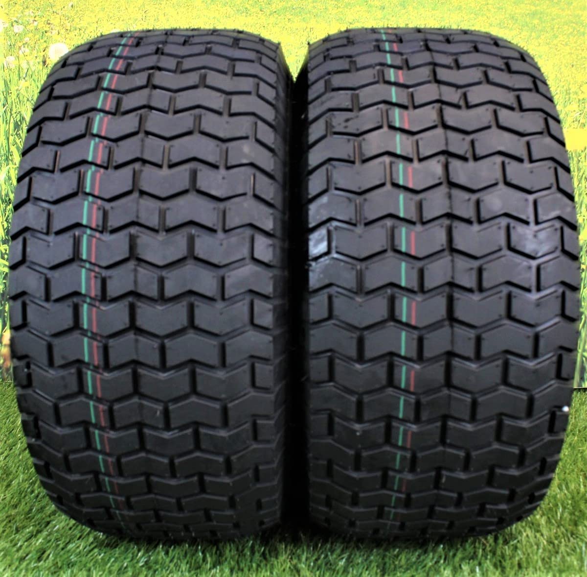 22x9.50-12 4 Ply Turf Tires & Wheels for John Deere Lawn & Garden Mower Turf Tires (Set of Two) - Image 6