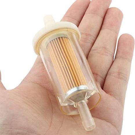 3-Pack Fuel Filter 1/4 695666 691035 for John Deer D105 D110 D120 D125 L105 L108 L111 L120 L118 LA120 LA130 LA125 LA115 LA105 MTD Troy Bilt Lawn Mower Tractor - Image 2