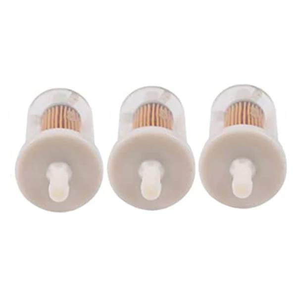 3-Pack Fuel Filter 1/4 695666 691035 for John Deer D105 D110 D120 D125 L105 L108 L111 L120 L118 LA120 LA130 LA125 LA115 LA105 MTD Troy Bilt Lawn Mower Tractor - Image 5