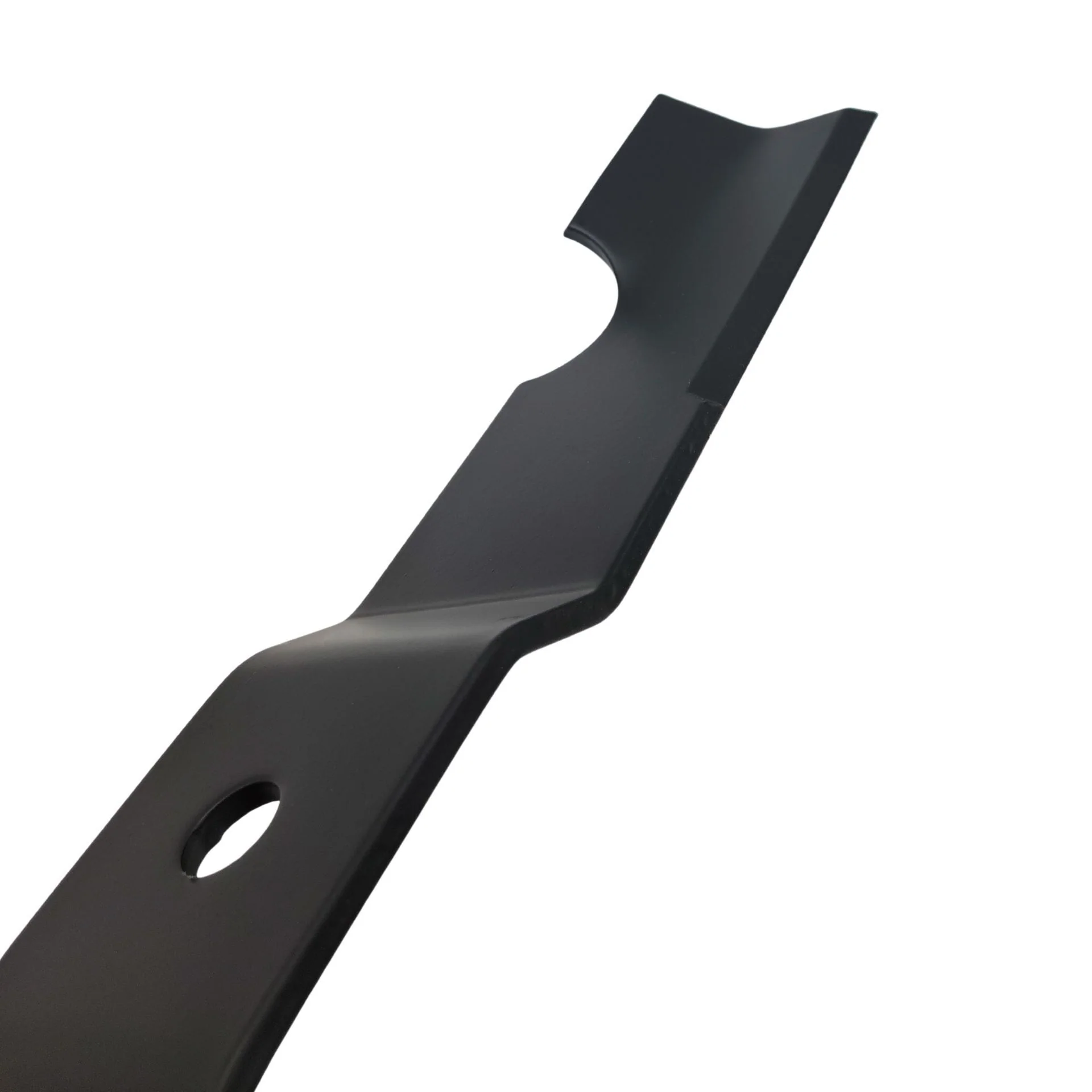 36"/52" Worldlawn Blade P/N 3602005U Hardened Steel (17-7/8" Long, Offset) - Image 3