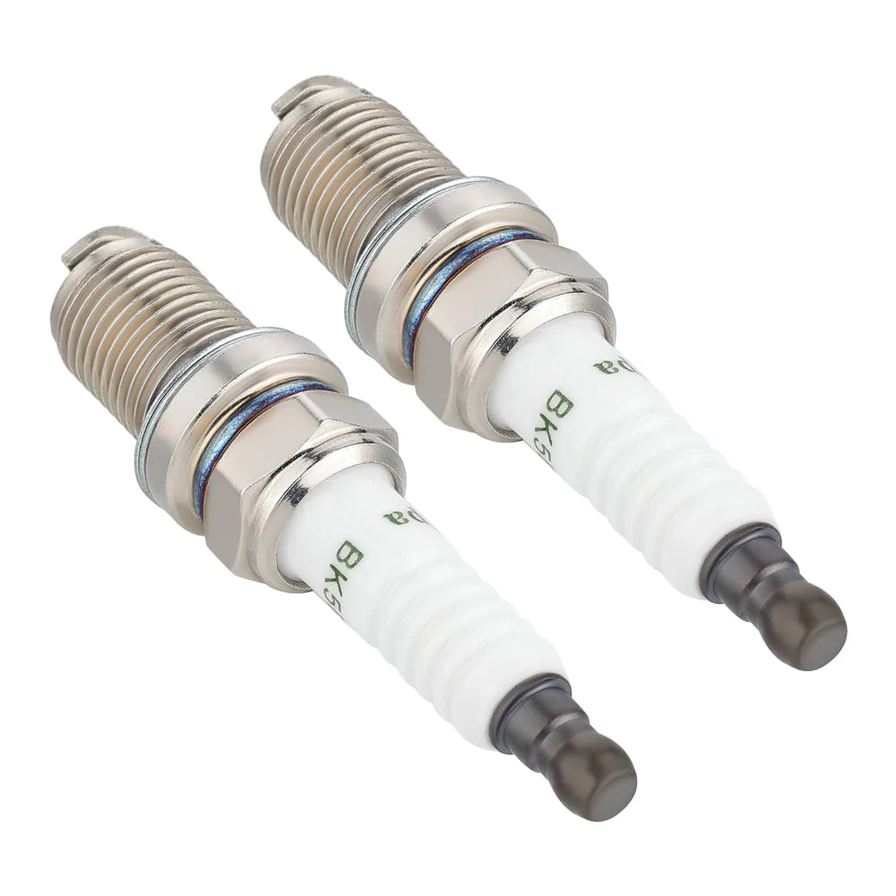 4-Pack Spark Plug for # BK5ECU RC12YC Briggs 491055 491055S 72347GS 594056 491055MA 805015 M78543 BCPR6ES Kohler 12-132-02 1213202-S - Image 2