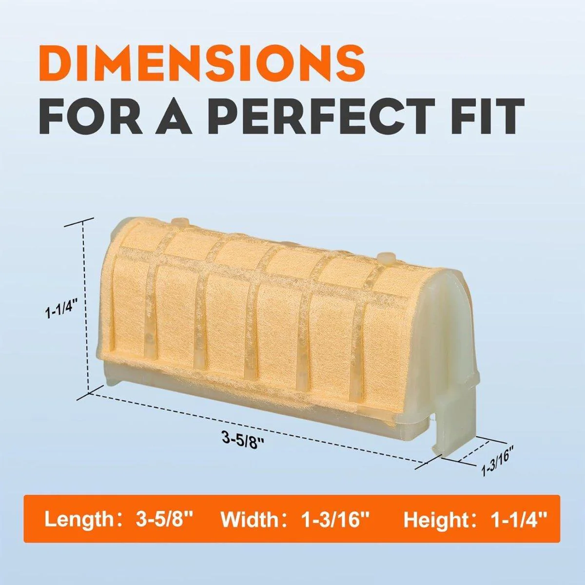 (5-Pack) MS250 Air Filter fits Stihl MS 250 021 023 025 MS210 MS230 Chainsaw Repalce 1123-120-1612 1123-120-1613 11231201613 - Image 3