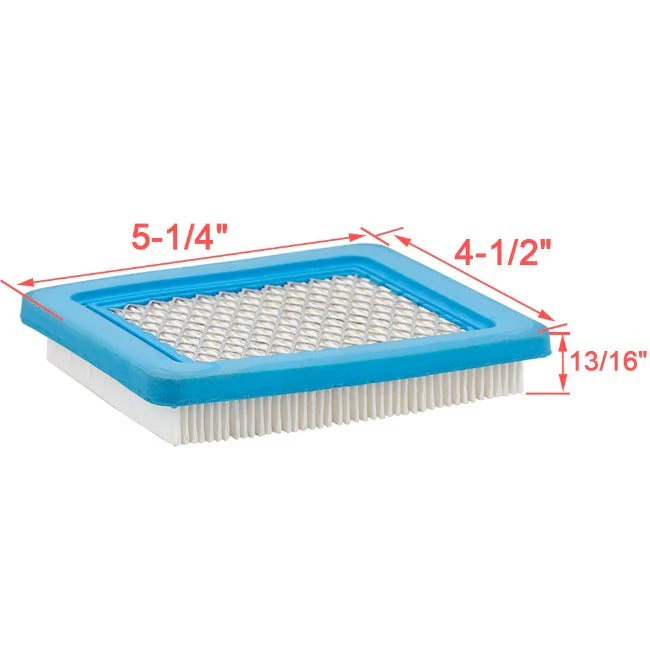 6-Pack Air Filter for 491588S BS 675ex 725ex 625e 625-675 Series 3.5-6.5 HP Quantum Engines Mower Pressure Washer Generator # 491435 493537 399959 - Image 3