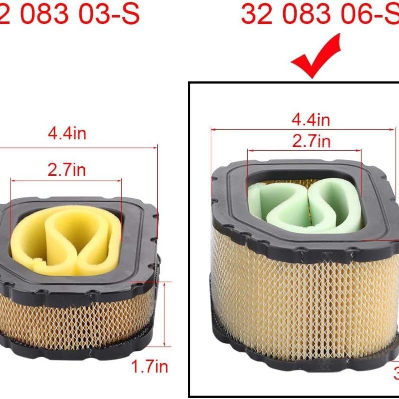 Air Oil Filter Kit For Kohler SV710 SV715 SV720 SV725 SV730 SV735 SV740 SV810 SV820 SV830 SV840 Courage PRO Engine Mower Cub Cadet S46 S48 S60 - Image 2