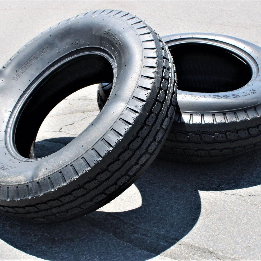 Antego ST225/75D15 Bias Trailer Tires, 8 Ply Load Range D by Antego Tire & Wheels (Set of 2) - Image 3