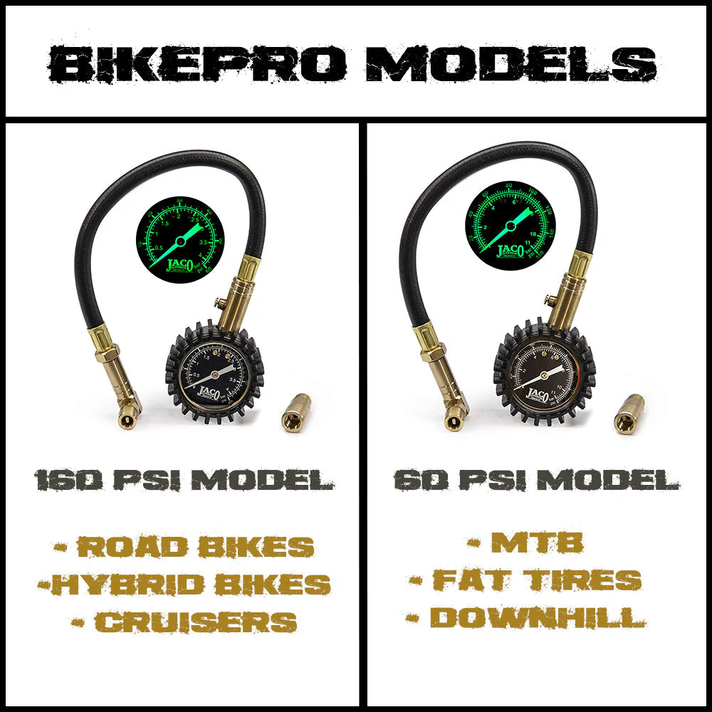 BikePro™ Presta Tire Pressure Gauge - 160 PSI | Presta & Schrader (Hybrid/Road Bikes) - Image 8