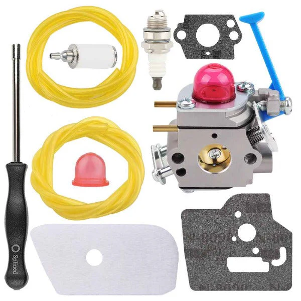 C1Q-W38 Carburetor Kit For Husqvarna 28cc 128L 128LD 128LDX 128RJ 125L 125R 125LDX Weed Trimmer Replace 545081848 545081850 With Adjusting Tool - Image 3