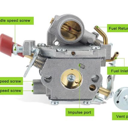 Carburetor For Poulan Pro PP338PT PP033 PP133 PP333 BC233 BC433 Craftsman 358791170 358791140 358795920 Trimmer # 545008042 545189502 - Image 6