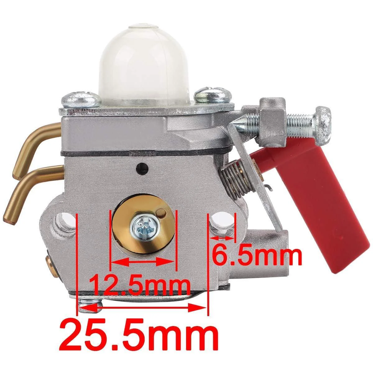 Carburetor Kit for Homelite UT20760 UT20764 UT20769 US20751 UT15180 UT15176 B25C D725CD D825SB String Trimmer Replace C1M-W44 984534001 - Image 3