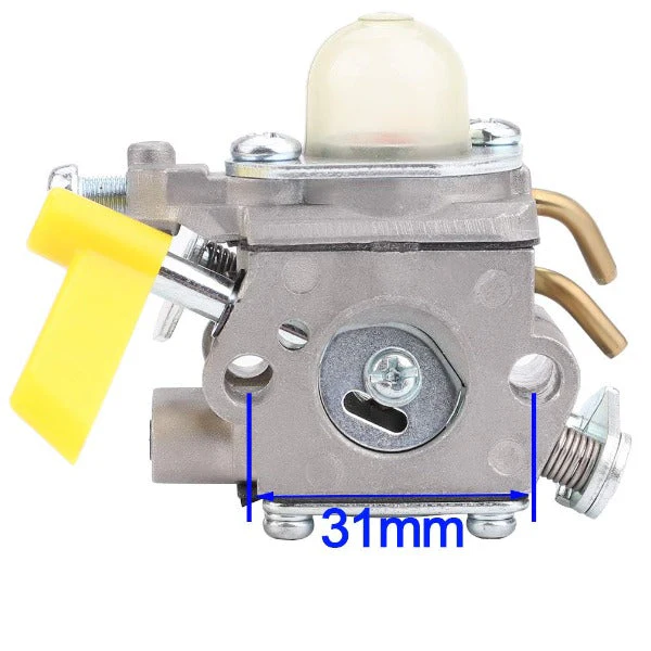 Carburetor Kit For Ryobi Homelite BC30 CS26 CS30 TP30 TP26 EX26 SS26 SS30 SX135 25cc 26cc 30cc trimmer tiller Edger leaf blower # C1U-H60 C1U-H62 - Image 4