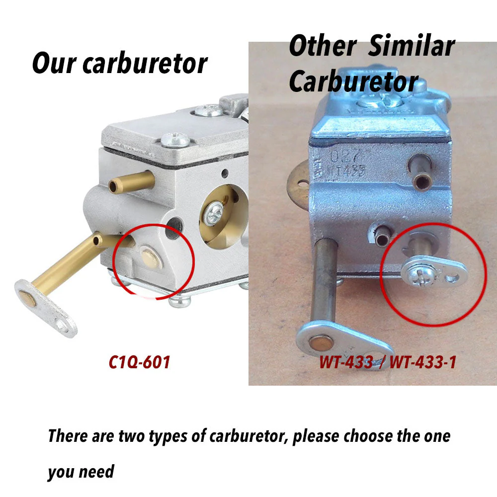 Carburetor Kit For Ryobi RY74003D Homelite UT10514 UT10516 UT10947A UT10947 UT10926 Ranger 33cc Chainsaw Replace 300981002 A09159A 000998271 - Image 2