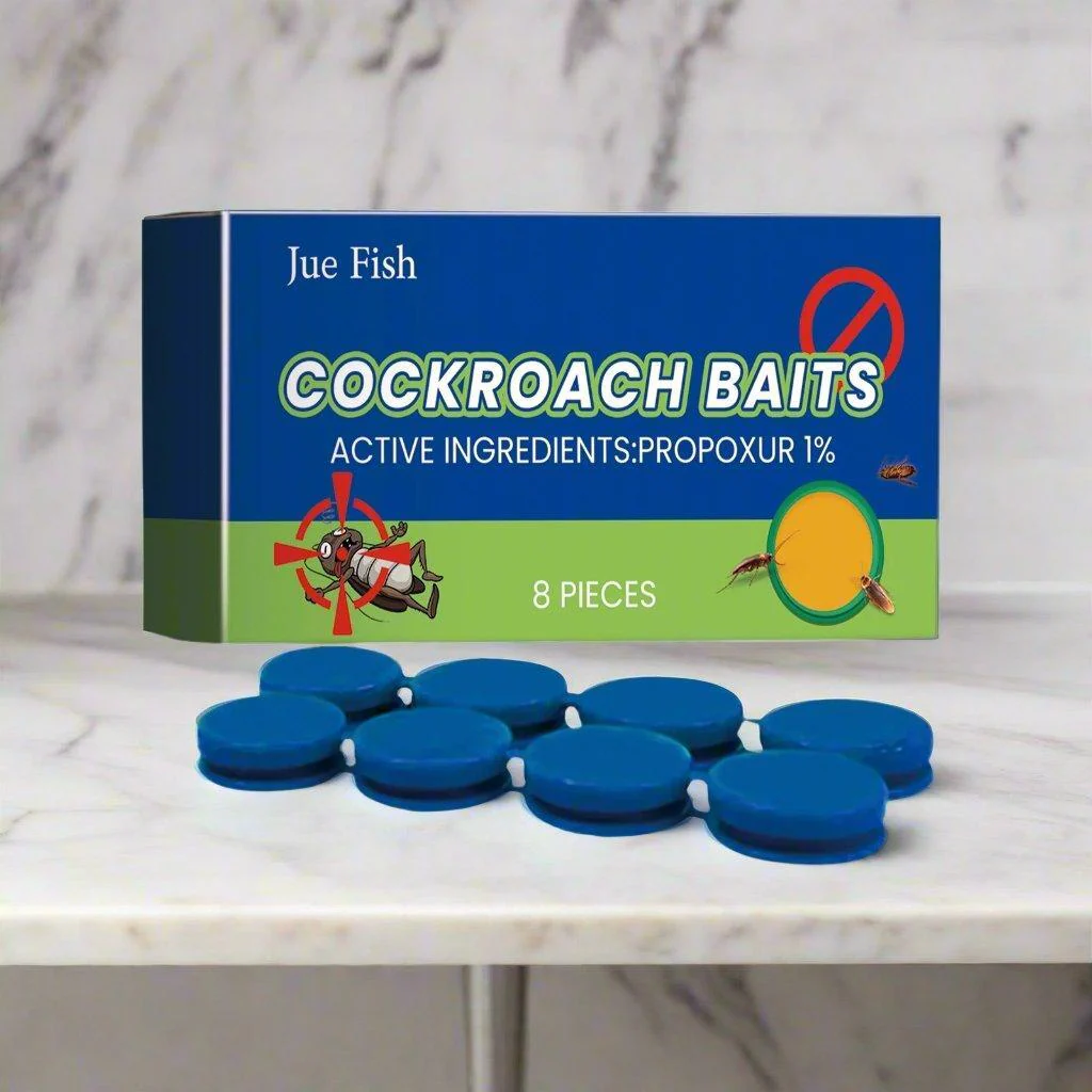 Cockroach Killing Baits πͺ³ - 8 Pieces | Fast & Effective Roach Control π«