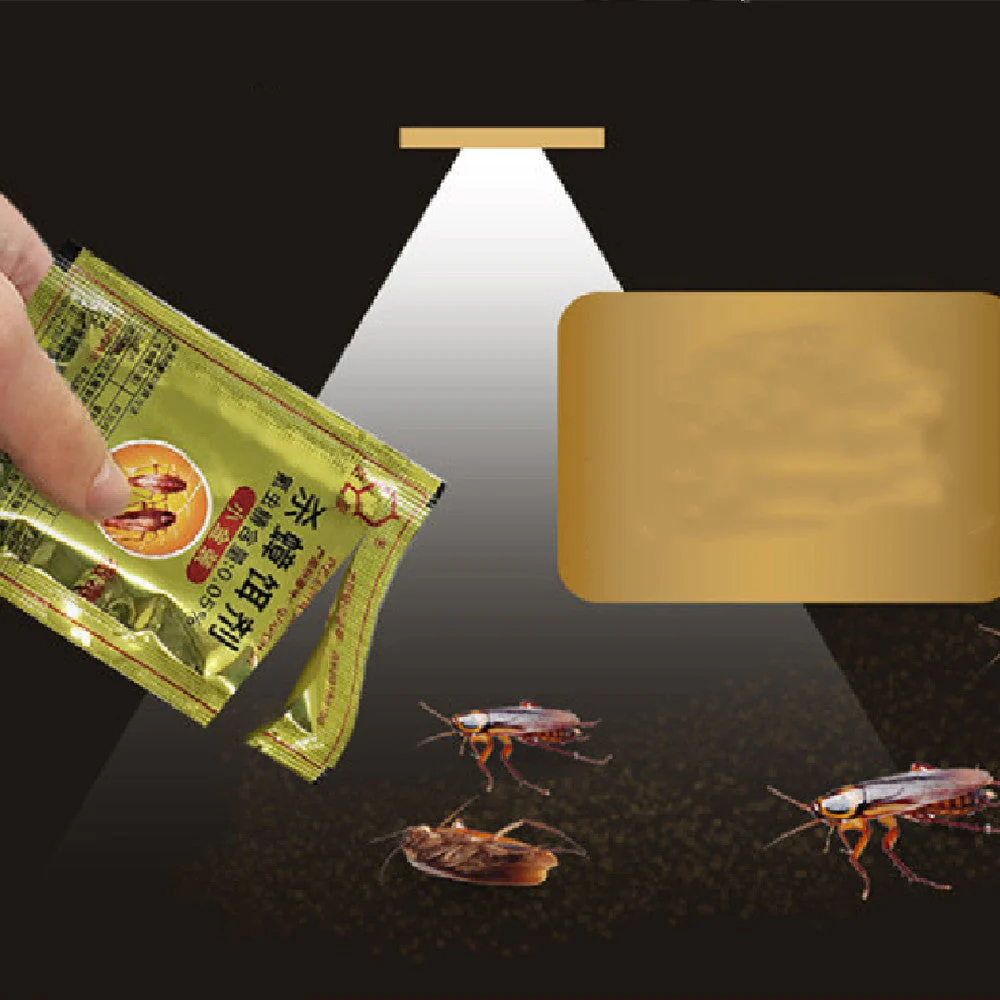 Cockroach Powder Bait 50 Bags for Pest Control - Image 2