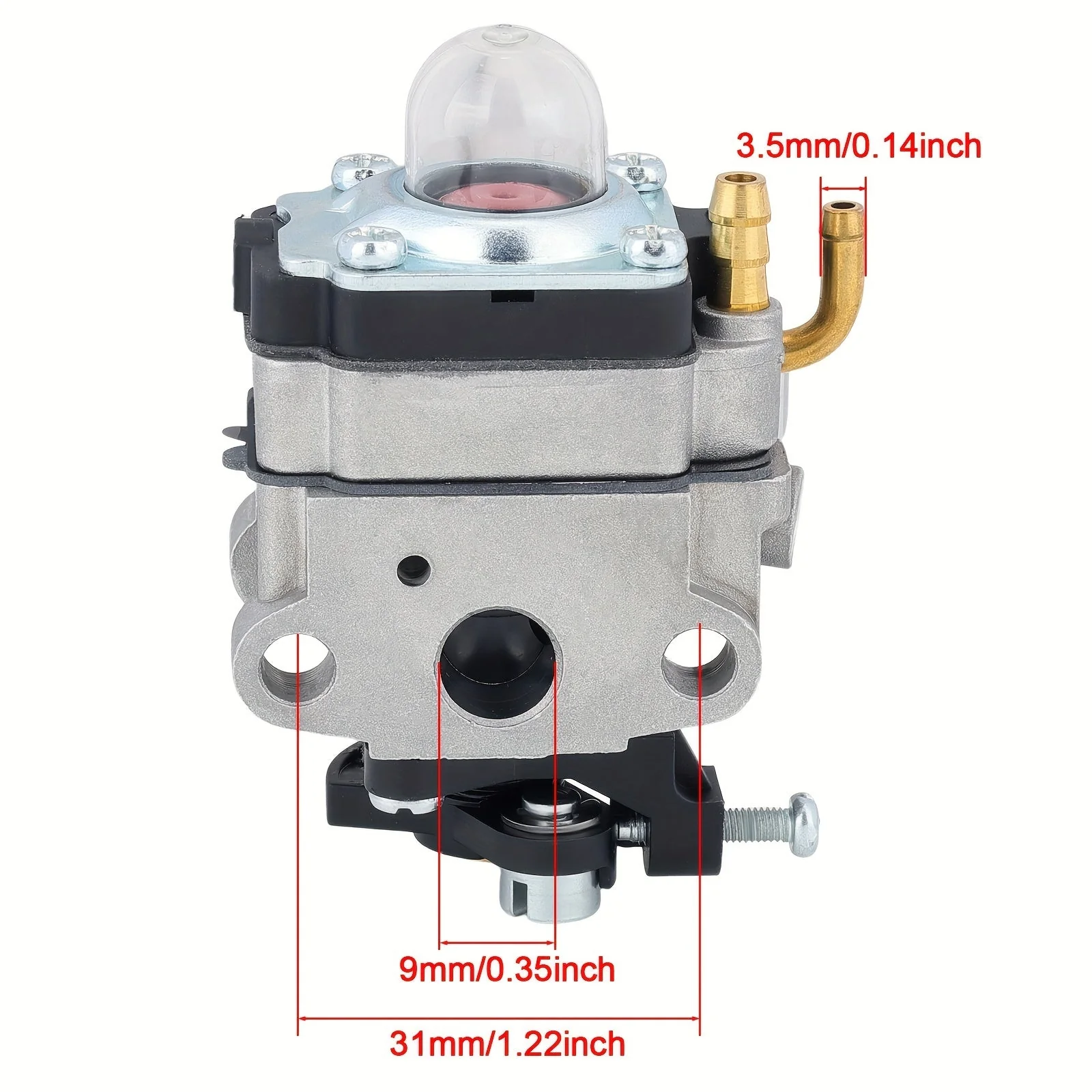 Complete Carburetor Kit for HONDA 4 Cycle Engine GX31 GX22 FG100 16100-ZM5-803 U GCA91 - Replaces OEM Parts, Improves Engine Performance, and Enhances Fuel Efficiency - Compatible with Various Honda Models - Image 4