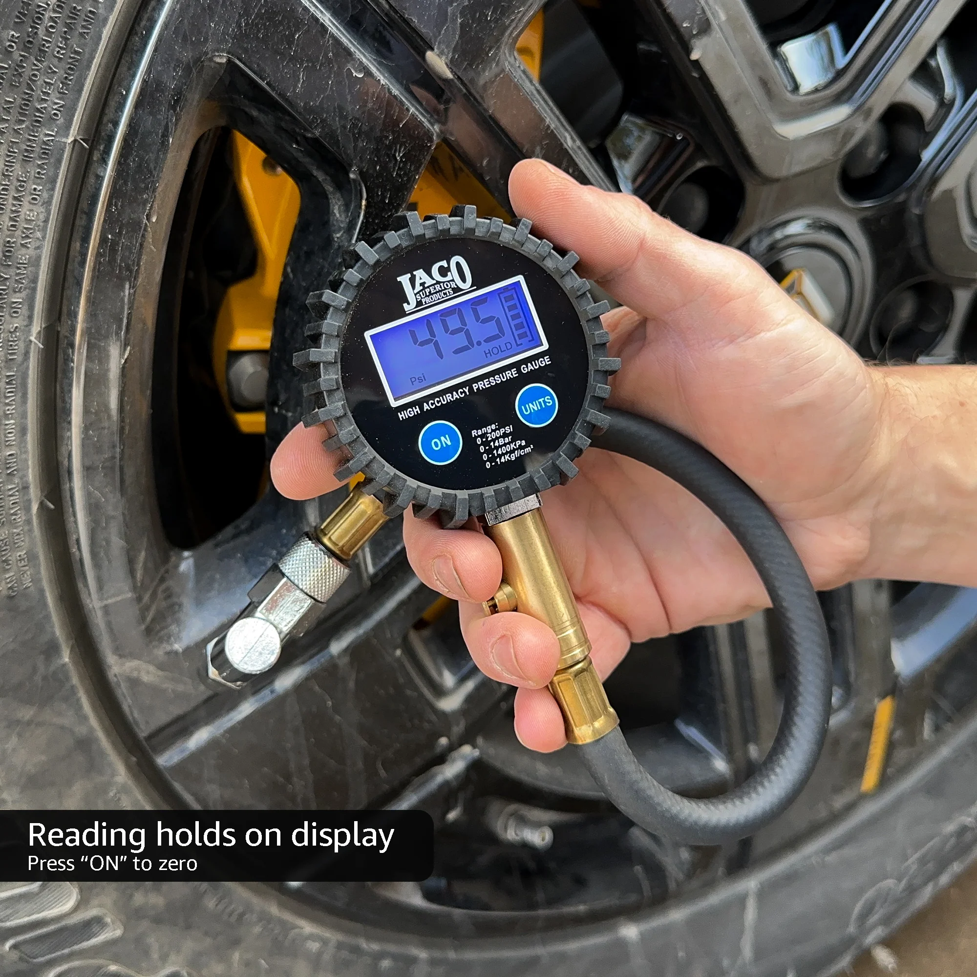 ElitePro™ Digital Tire Pressure Gauge - Professional Accuracy - 200 PSI - Image 11