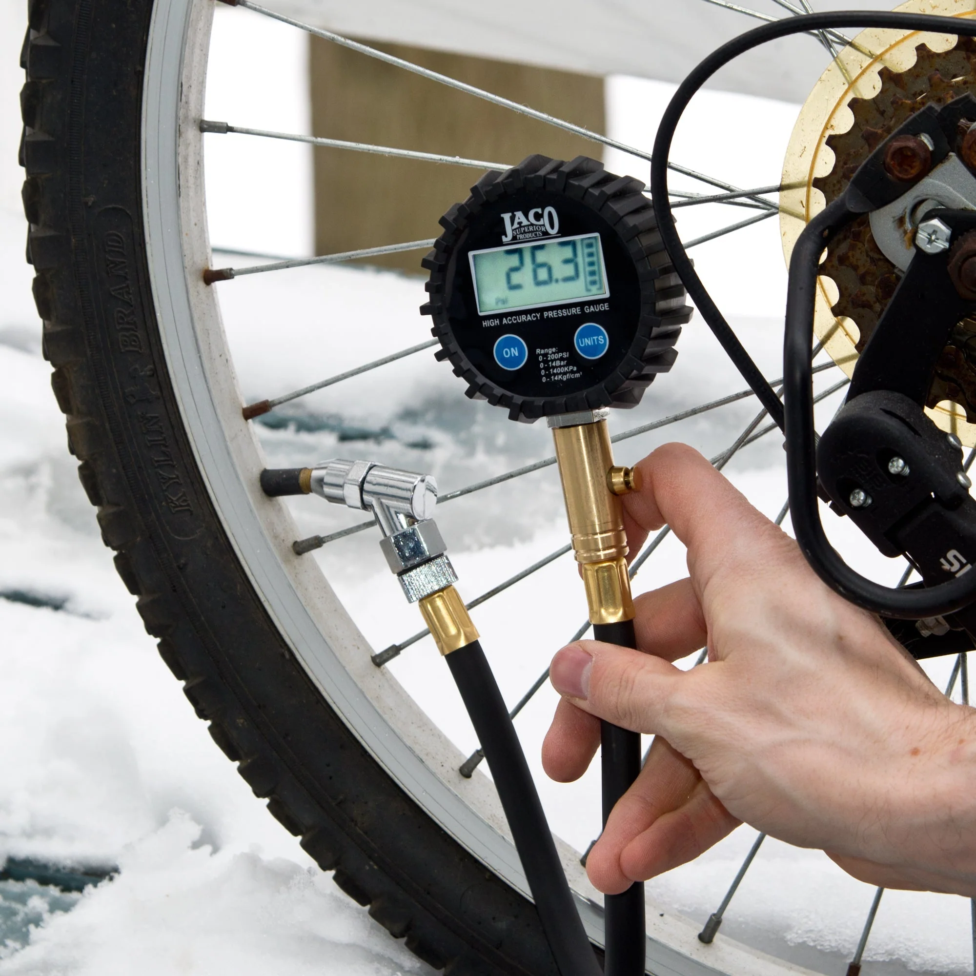 ElitePro™ Digital Tire Pressure Gauge - Professional Accuracy - 200 PSI - Image 5