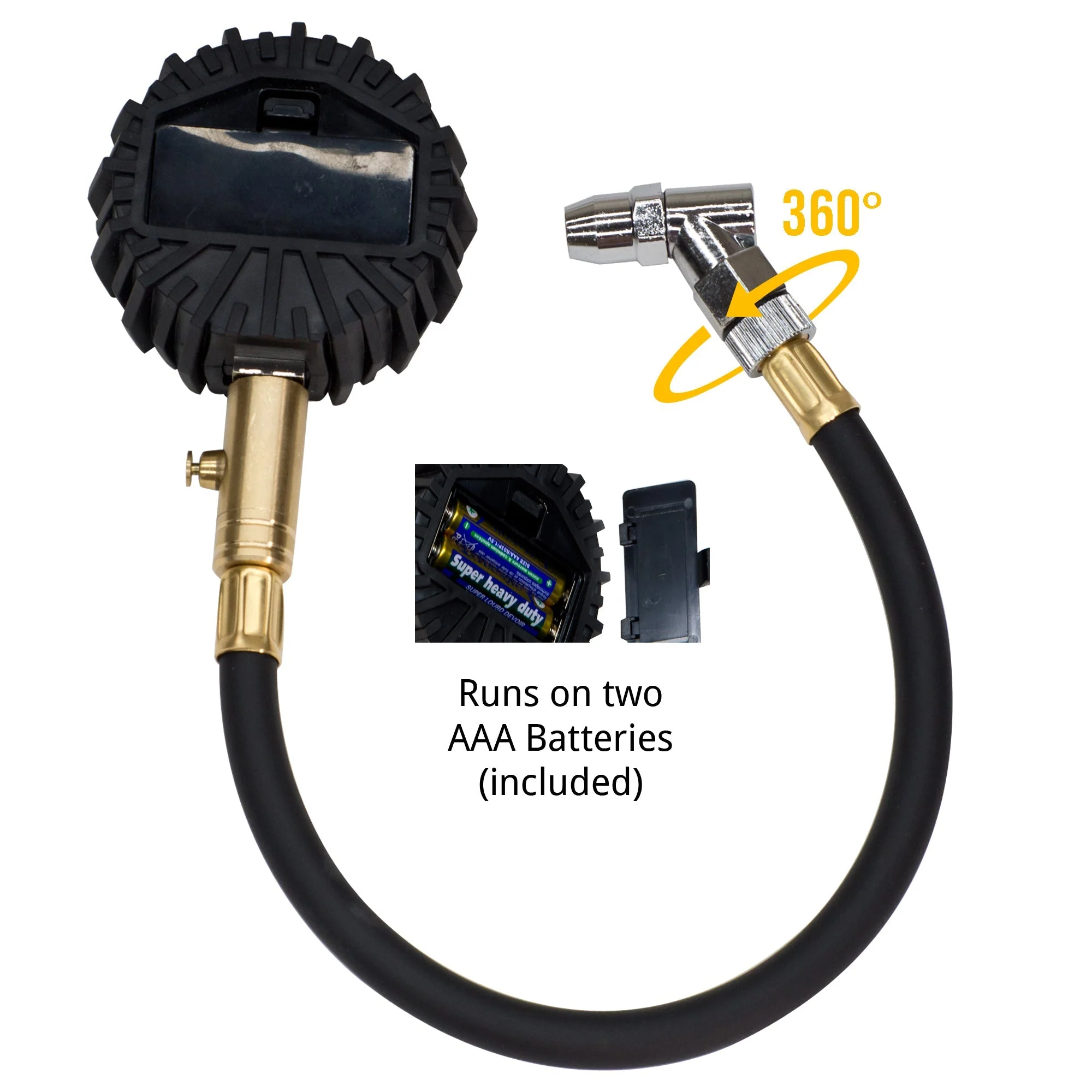 ElitePro™ Digital Tire Pressure Gauge - Professional Accuracy - 200 PSI - Image 7