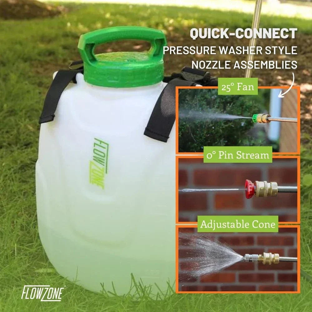 FlowZone Storm 2.5 Gallon Backpack Sprayer - Image 4