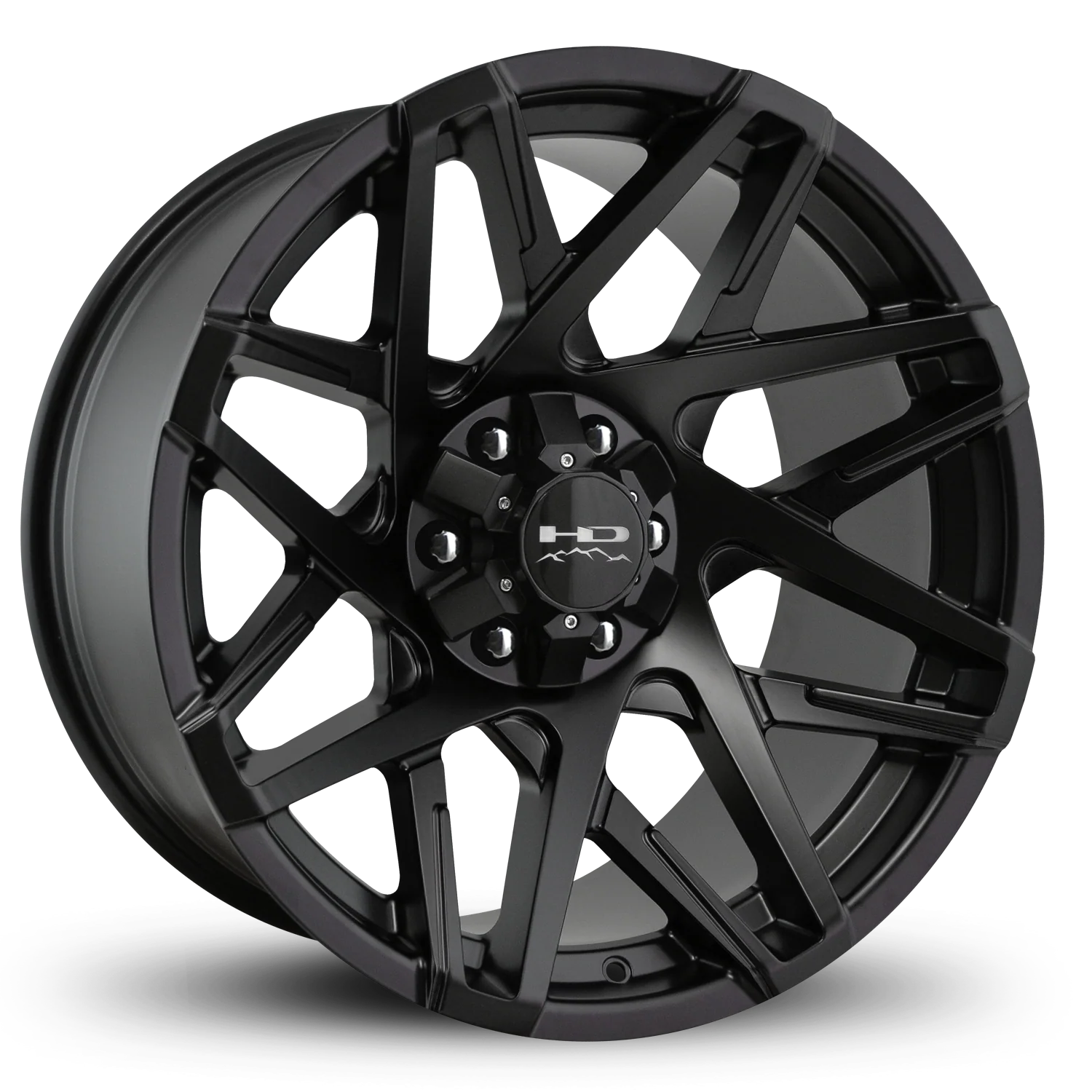 HD Offroad Canyon 20x9 +0 6x135/6x139.7mm 106.2mm Satin Black