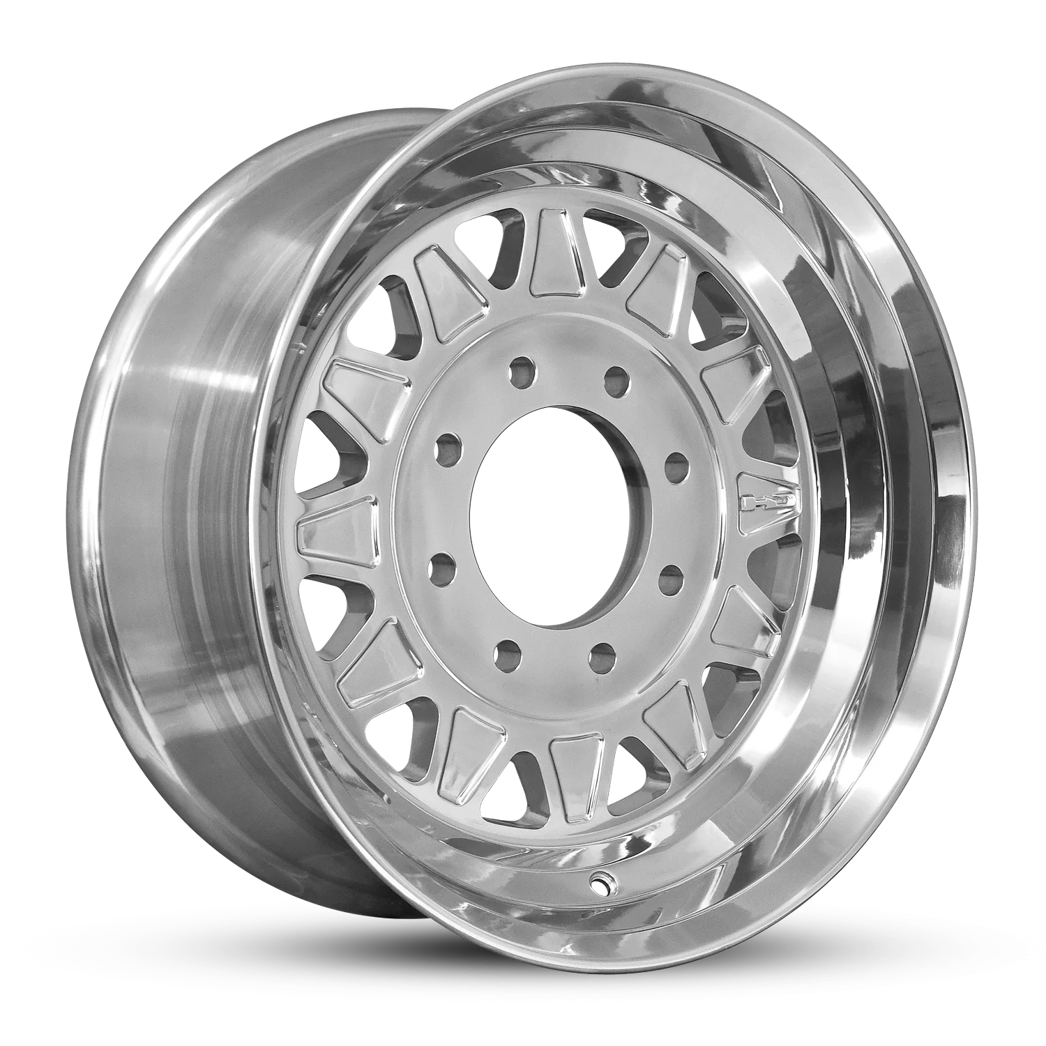 HD Trailer HDT Forged 17.5x6.75 +0 8x165mm 121.2mm Full Polish