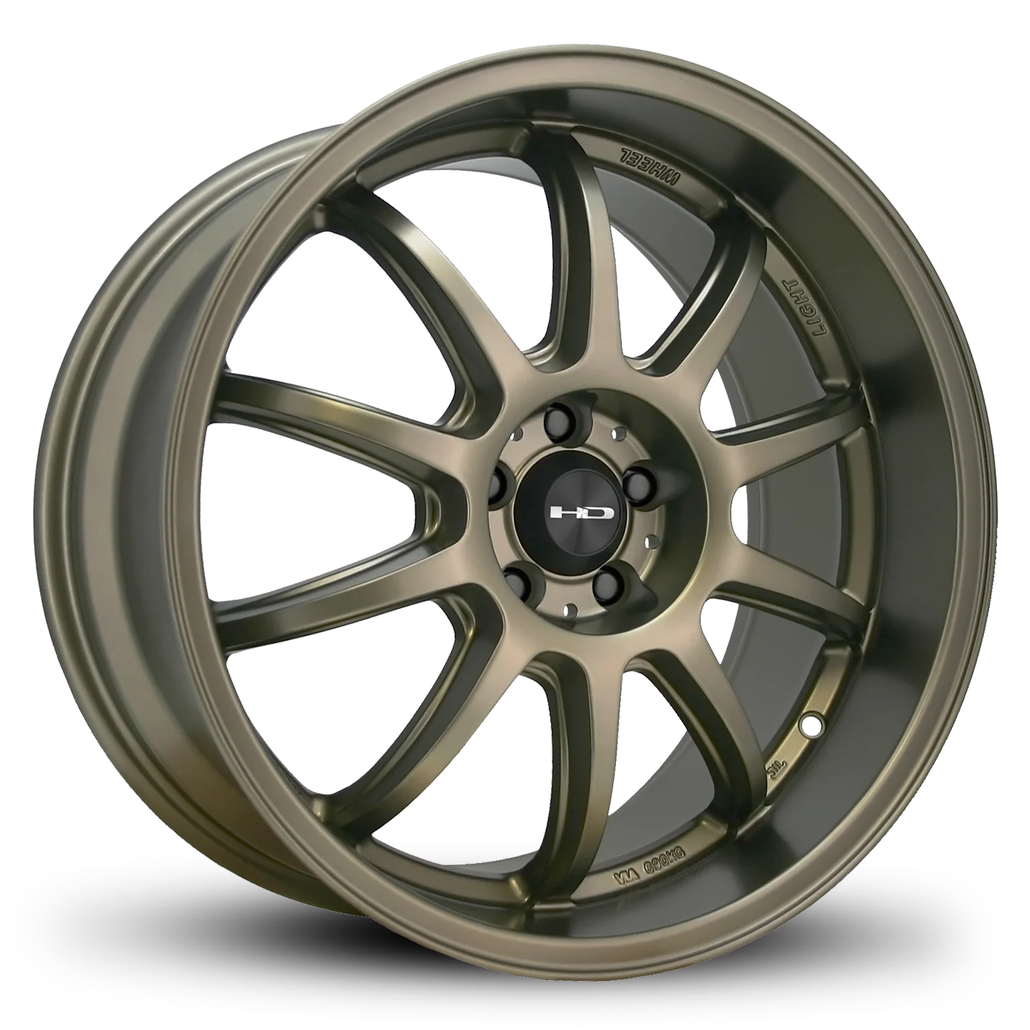 HD Wheels Clutch 18x9 +45 5x114.3mm 73.1mm Satin Bronze