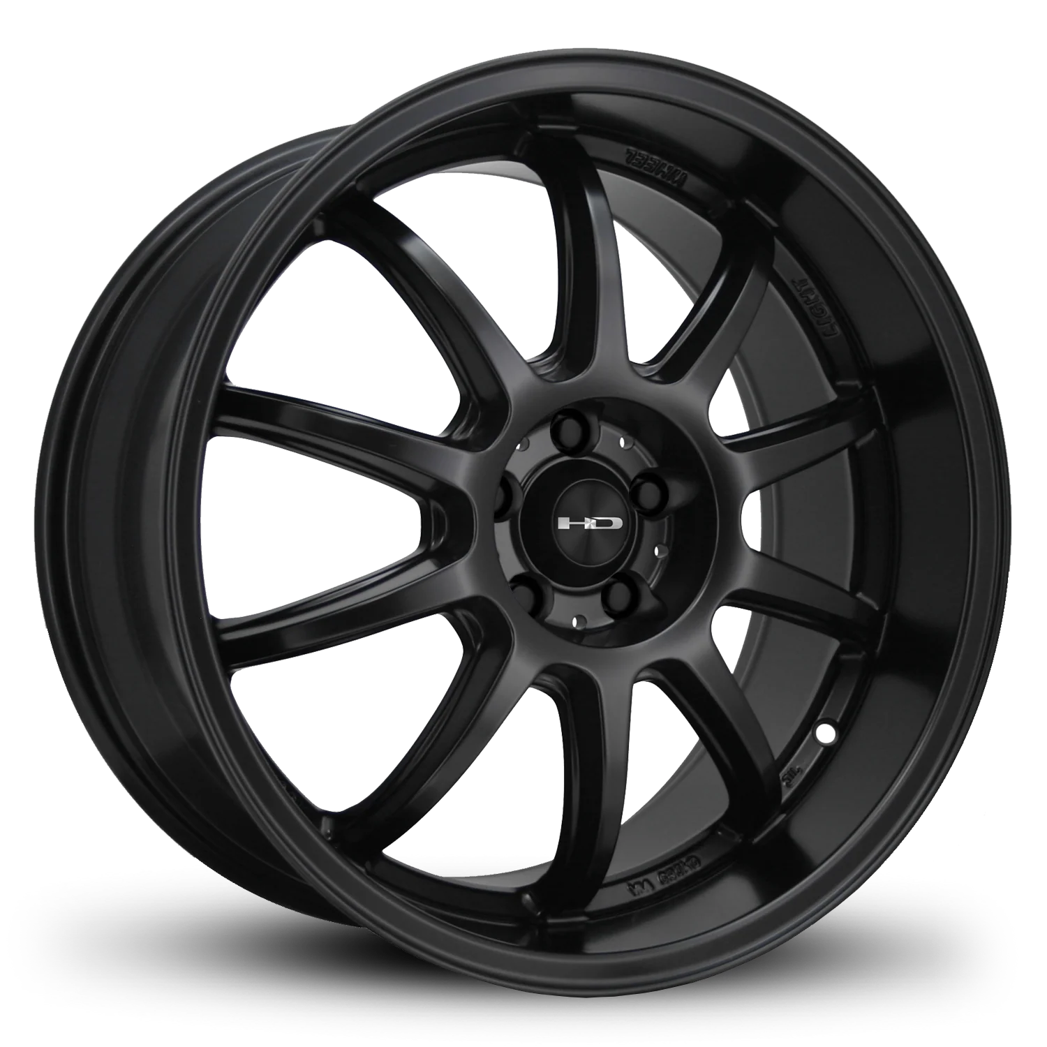 HD Wheels Clutch 20x8.5 +35 5x114.3mm 73.1mm Satin Black