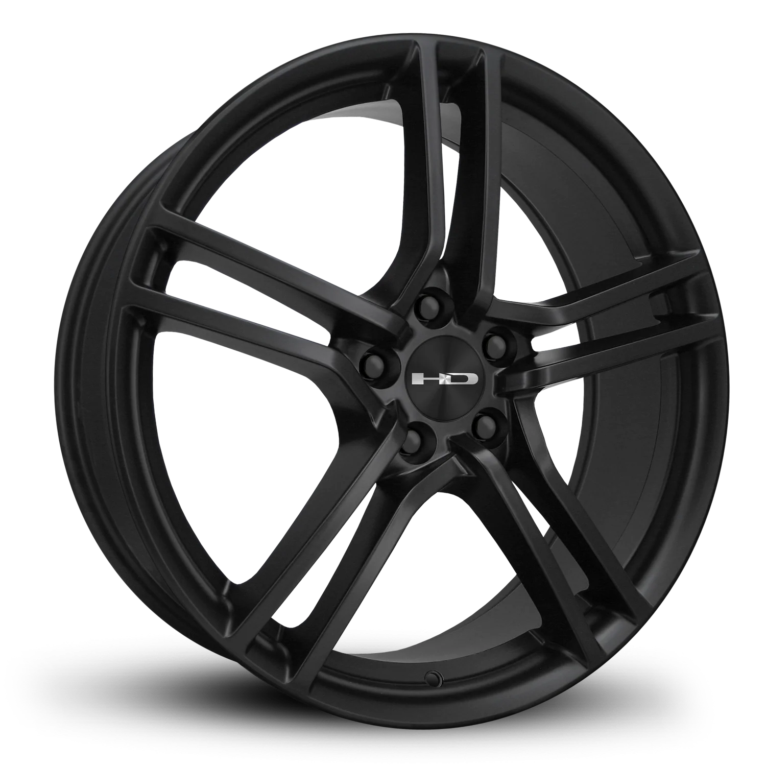 HD Wheels Vento 18x7.5 +38 5x114.3mm 73.1mm Satin Black
