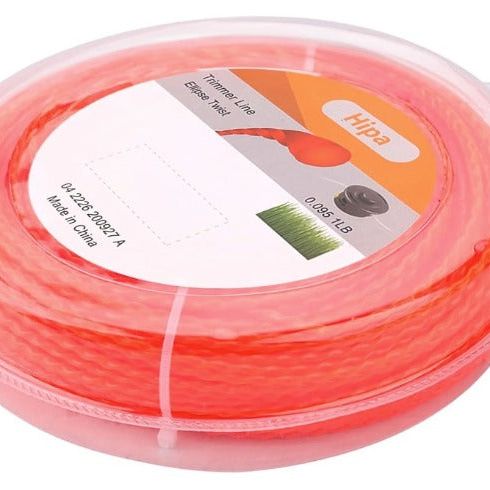 Hipa .095 1-Pound by 328-foot Trimmer Line Round Twist,Commercial 2.4mm/.095-Inch String Trimmer Line,Weed Eater 095,SOAK for 24H Before Using - Image 2