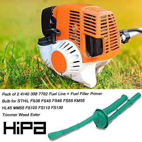 Hipa (2 Pack) 4140 358 7702 Fuel Line for STIHL FS55R FS55 FS90 FS90R FS38 FS45 FS46 FS55 KM55 HL45 MM55 FS100 FS110 FS130 Trimmer Weed Eater - Image 5