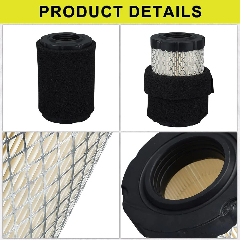 Hipa 2 Pack 796031 Air Filter for Briggs and Stratton Husqvarna 591334 59420 590825 797704 John Deere D100 D110 D125 D130 D140 Lawn Mower - Image 9