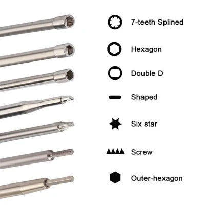 Hipa 2-Stroke Engine Carburetor Adjustment Tool Tuning Set for Stihl Poulan Echo Husqvarna Chainsaw Weed Eater Trimmer Blower Edger Hedge Pack-of-14 - Image 3