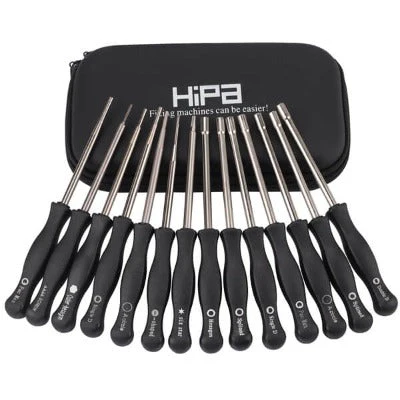 Hipa 2-Stroke Engine Carburetor Adjustment Tool Tuning Set for Stihl Poulan Echo Husqvarna Chainsaw Weed Eater Trimmer Blower Edger Hedge Pack-of-14 - Image 4