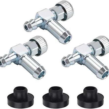 Hipa (3-Pack) 33/64 inch Fuel Tank Shut Off Valve for Kohler Toro Craftsman Portable Generator Mower Snow Blower