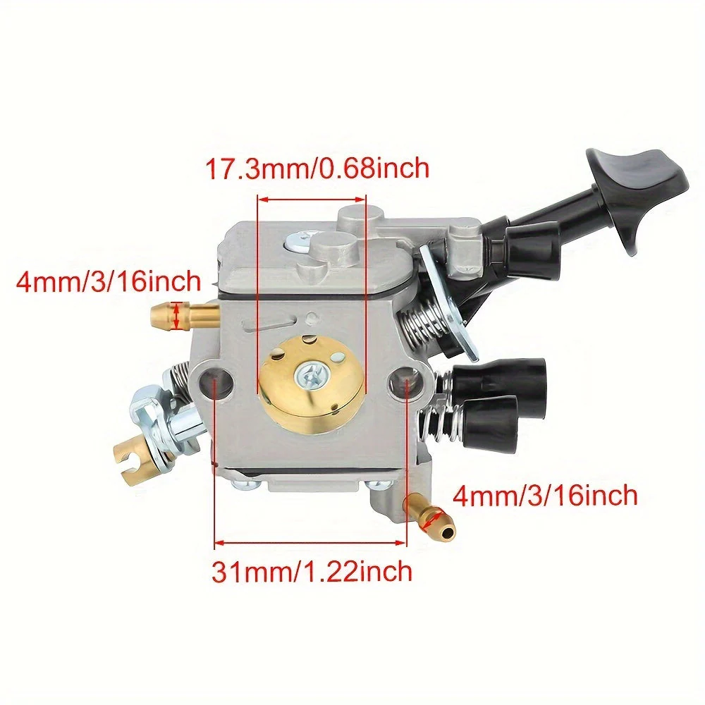 Hipa 4229 129 0901 Carburetor Kit For Stihl BR350 BR430 BR450 SR430 SR450 Leaf Blower - Image 4