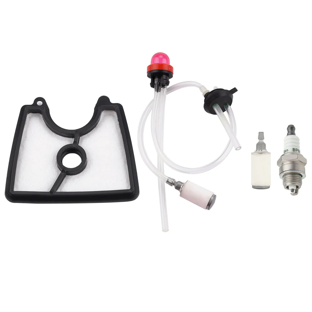 Hipa 5451121-01 Air Filter Kit for Husqvarna 125B 125BX 125BVX 28CC 2-Stroke Leaf Blower