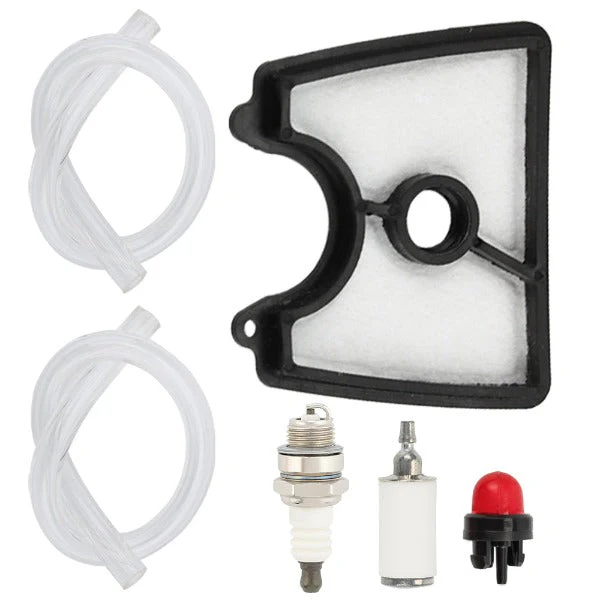 Hipa 545112101 Air Filter with Fuel Filter Kit for Husqvarna 125B 125BV 125BX 125BVX 28CC 170 MPH Leaf Blower - Image 2