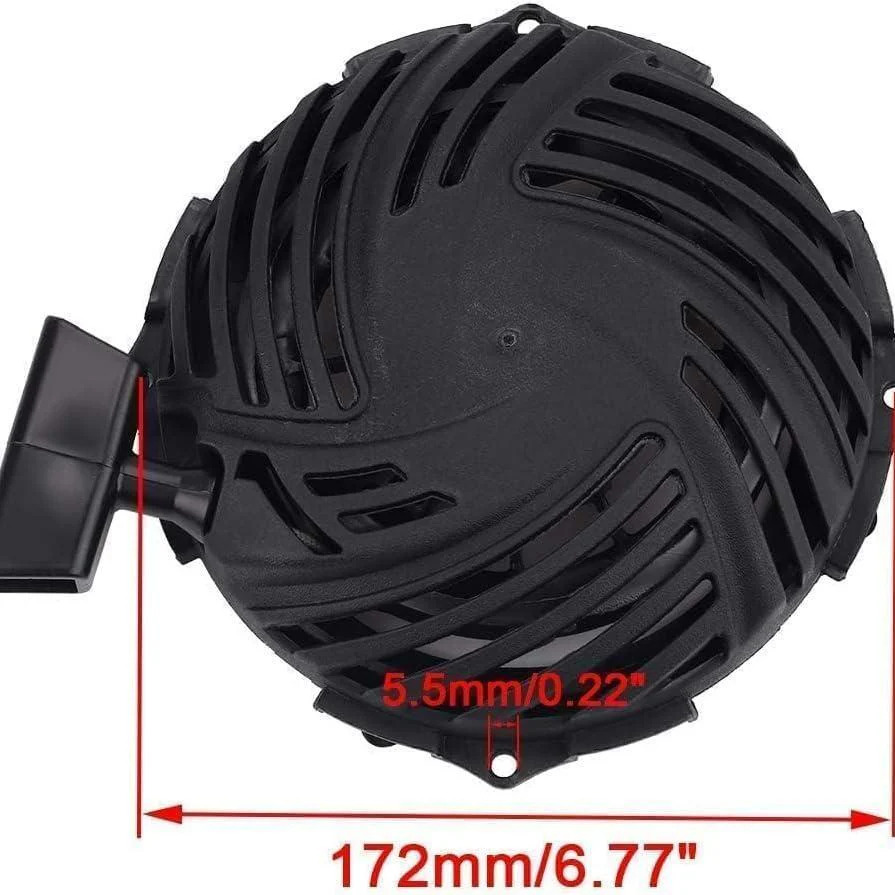 Hipa 593959 Recoil Rewind Starter for Briggs and Stratton 08P502 093J02 09P602 09P702 590588 591139 595355 593961 500E 140CC Troy Bilt TB554 Engines - Image 2