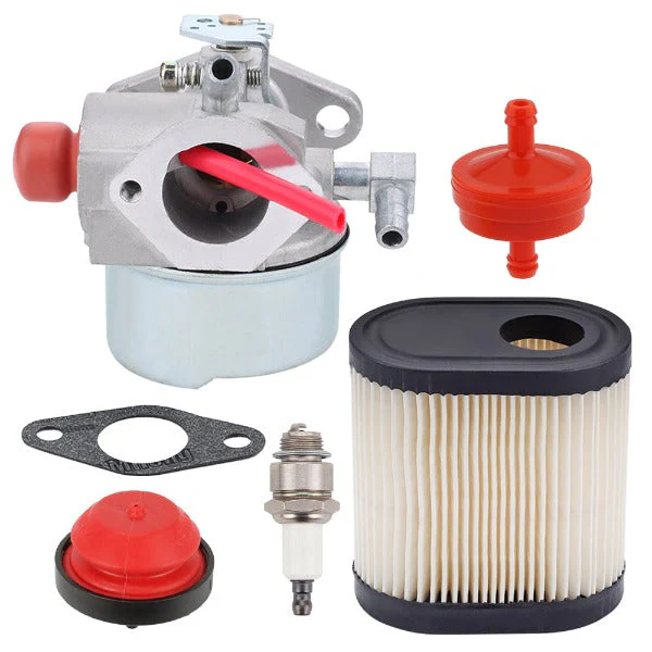 Hipa 640350 Carburetor Kit for Tecumseh LEV120 LEV105 LEV100 LV195EA LV195XA Engines Toro 22in Recycler 20016 20017 20018 Lawn Mower # 640271 640303 - Image 2