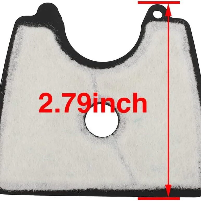 Hipa 6pcs Air Filter 545112101 for Husqvarna 125B 125 B 125BX 125BVX Leaf Blower Craftsman 358794810 358794811 Blower Parts Replace 597797901 - Image 6