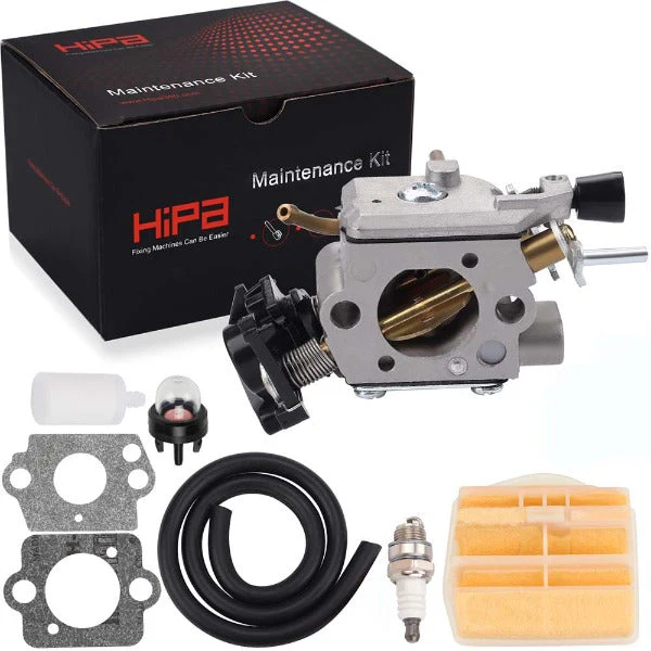 Hipa C1M-EL37B Carburetor Kit for Husqvarna 450E 450 445 445E Rancher Chainsaw # 506 45 04-01 5312156-01