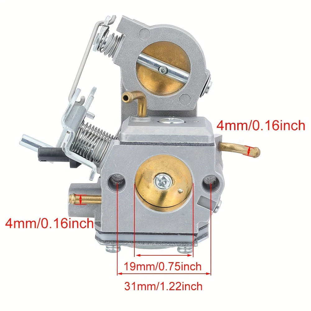 Hipa C3-EL53 Carburetor Kit For Husqvarna Partner 510 K750 K760 Concrete Cut Off Saw - Image 4